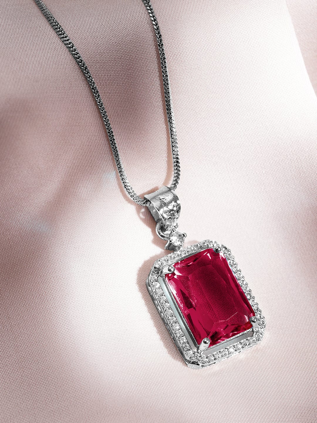 rhodium-plated-ruby-cz-studded-pendant-necklace-set-necklaces-necklace-se (2)