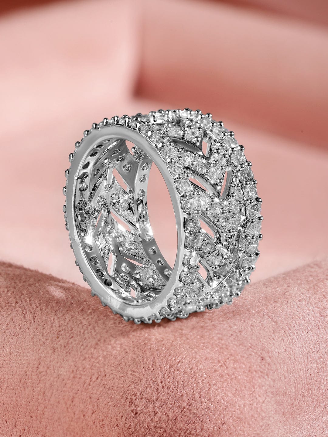 rubans-rhodium-plated-high-quality-cubic-zirconia-studded-finger-ring-rin (2)