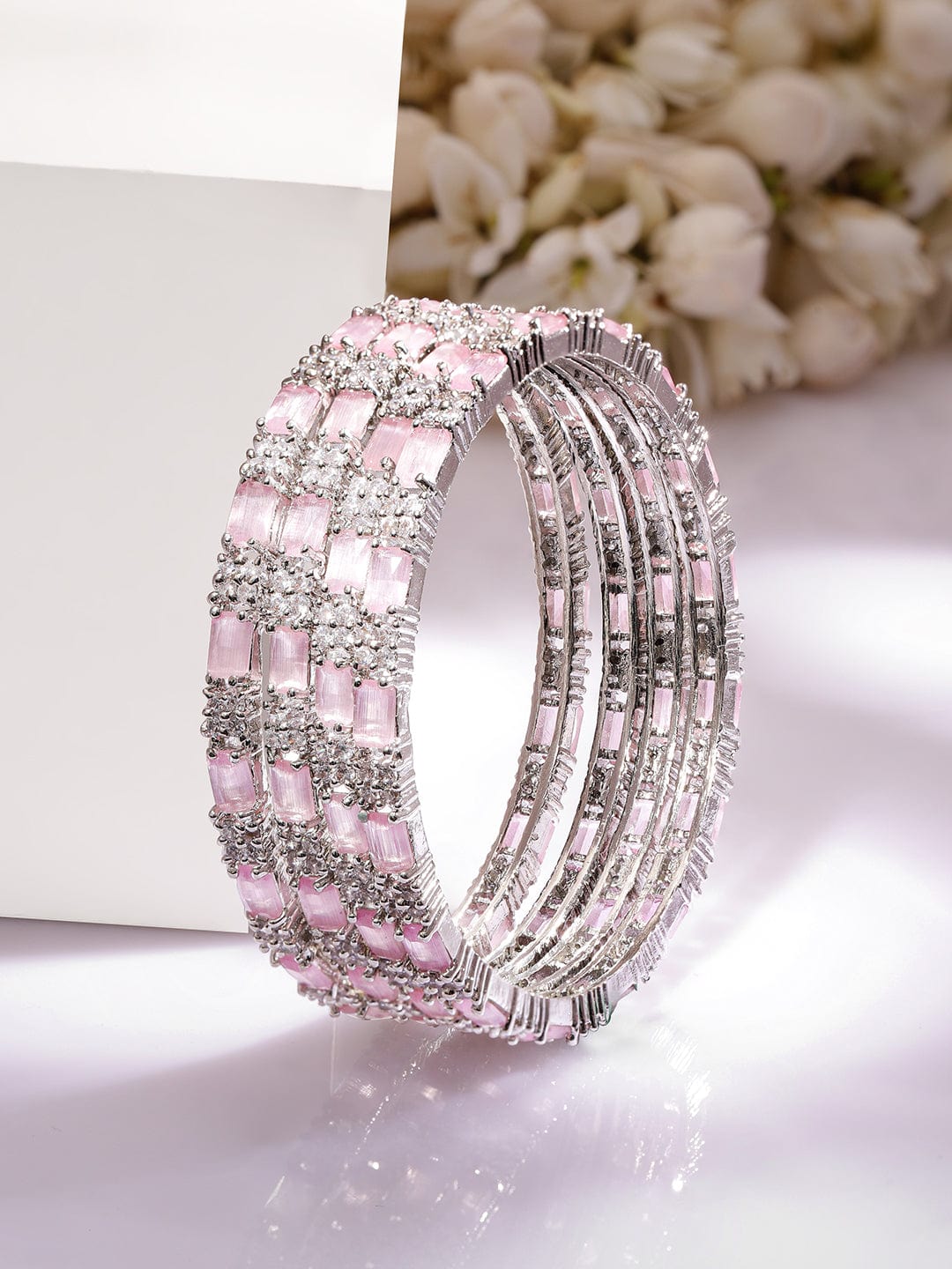 rubans-set-of-4-rhodium-plated-crystal-pink-white-cubic-zirconia-studded-premium-bangles-bangles-bracelets-1153779417