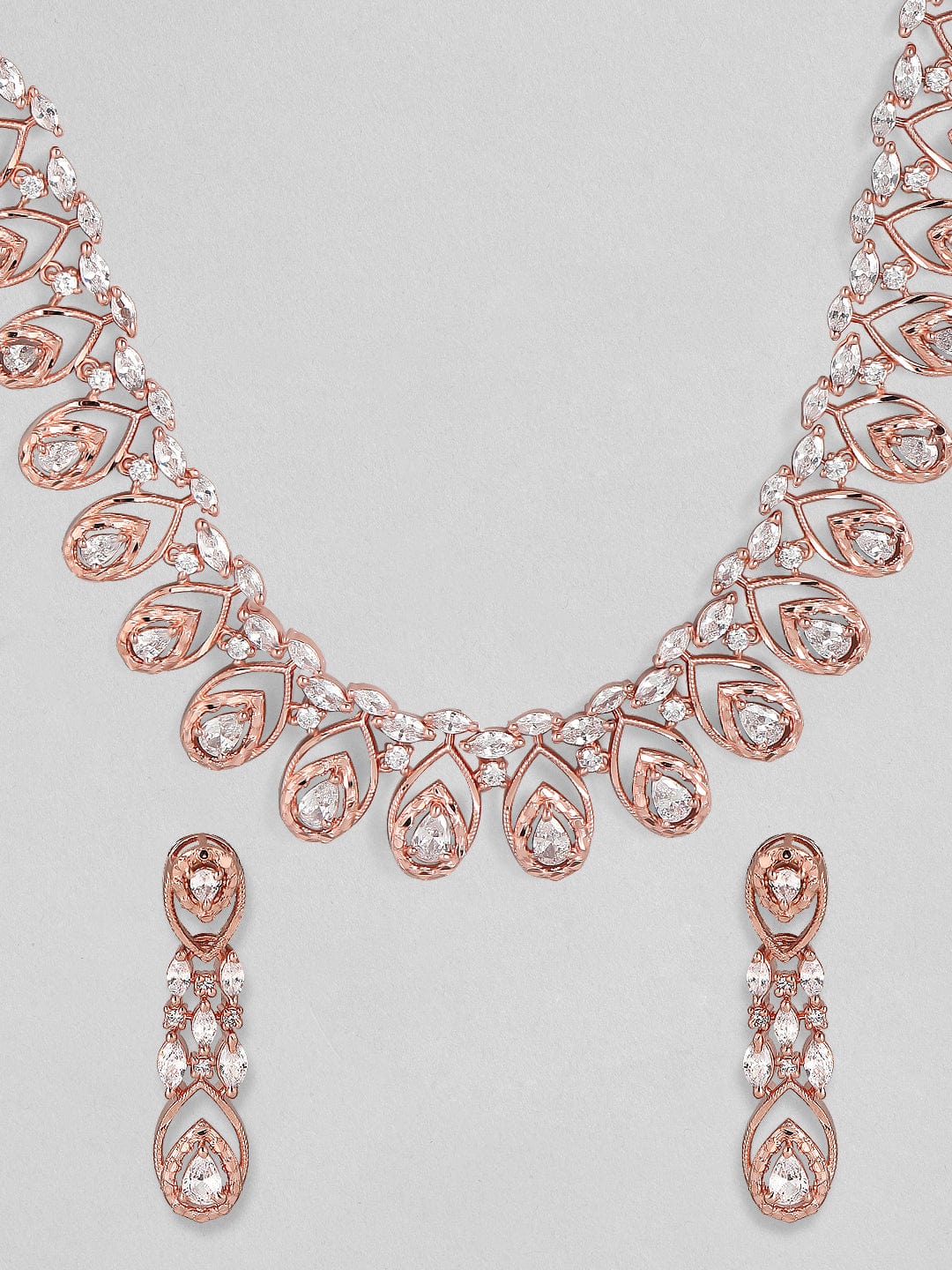rubans-zircon-studded-handcrafted-rose-gold-plated-statement-necklace-set (2)